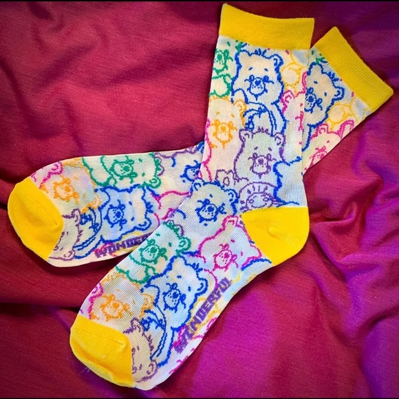Accessories - Kawaii Care Bears Socks: Cute Harajuku Sock Pair